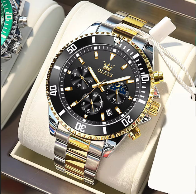 OLEVS Men's Watches Top Brand Luxury