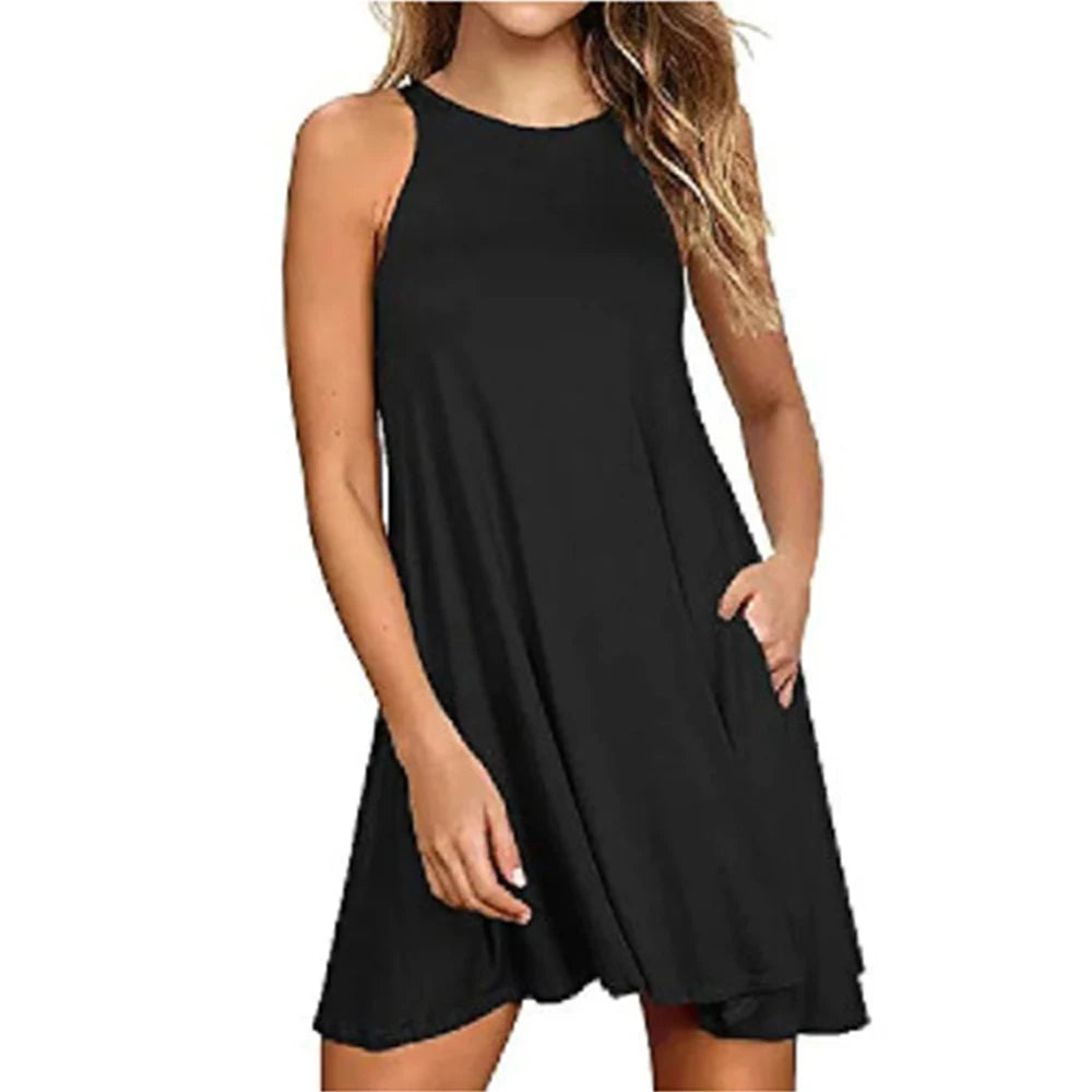 The Shoreline Pocket T-Dress
