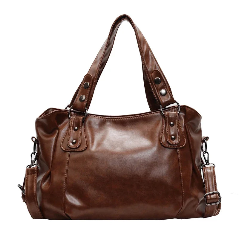 Retro Brand Roomy Shoulder Bag Female Luxury