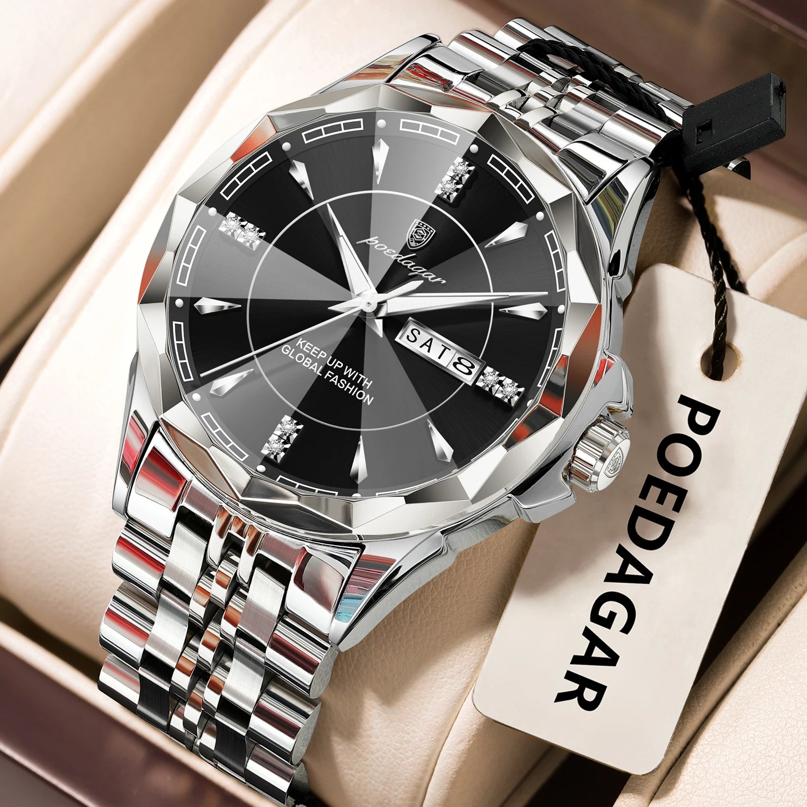 POEDAGAR Luxury Fashion Man