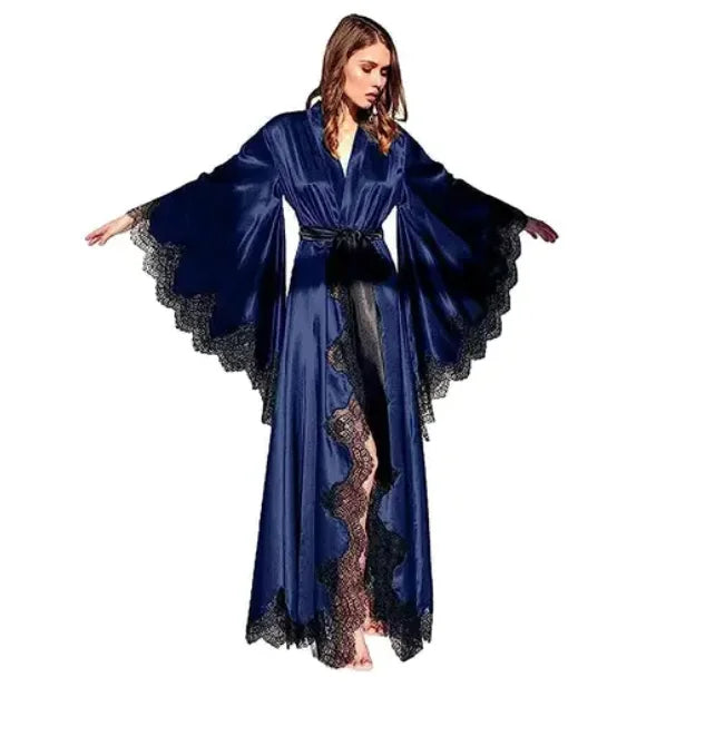 Women Robes Sleepwear Kimono Pajamas Pure