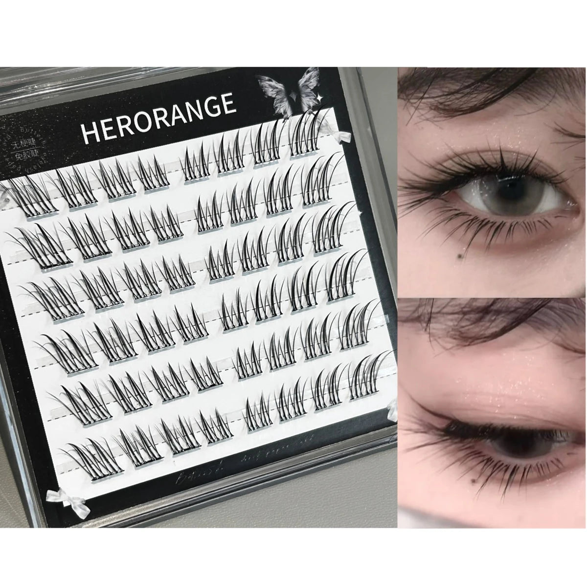 The Swift-Stitch Manga Lash Kit: Emphasizes how fast you can "stitch" together a look without the mess of traditional glue.