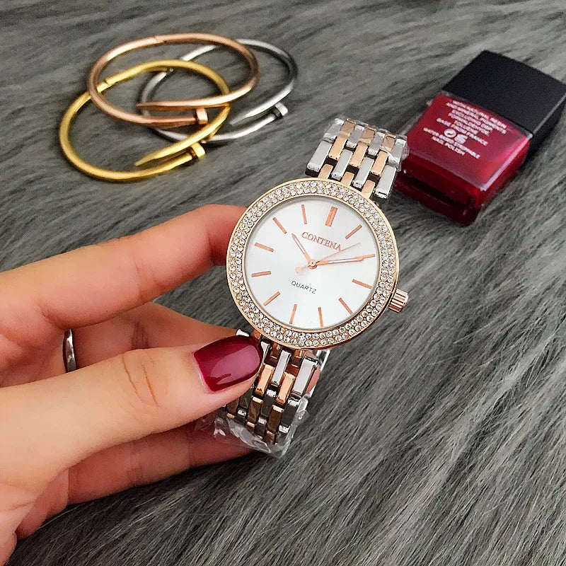 Women's Watches Luxury Stainless Steel