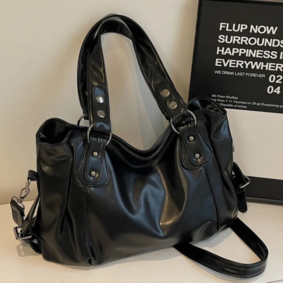 Retro Brand Roomy Shoulder Bag Female Luxury