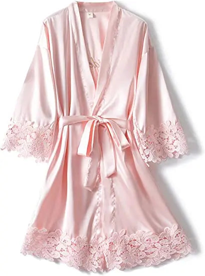 Bridesmaid Robes Rose Gold Bride Robe Wedding