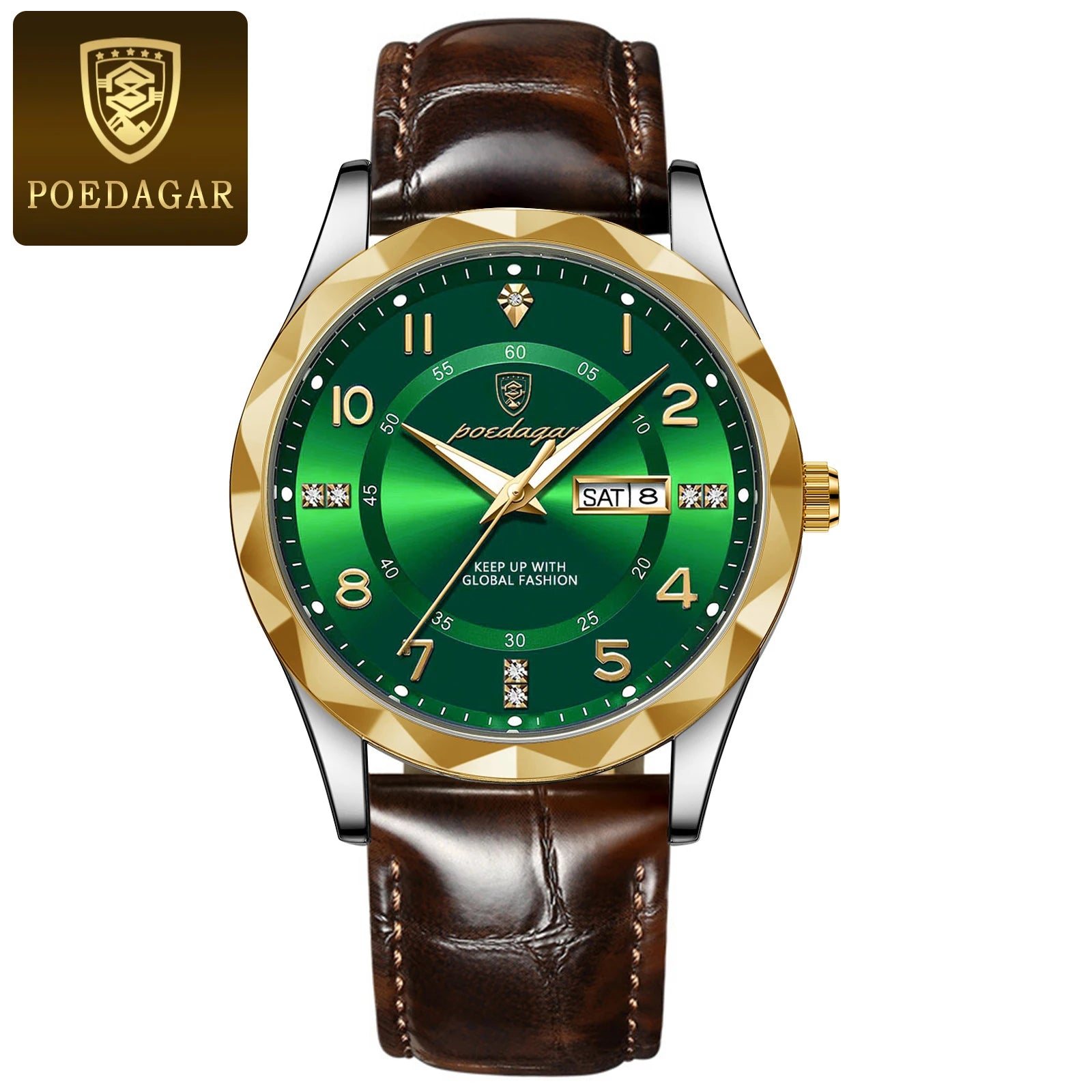 POEDAGAR Luxury High Quality Watches for Men