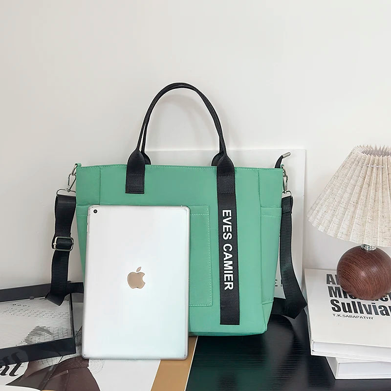 Nylon Fabric Shoulder Bag Casual