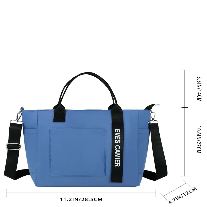 Nylon Fabric Shoulder Bag Casual