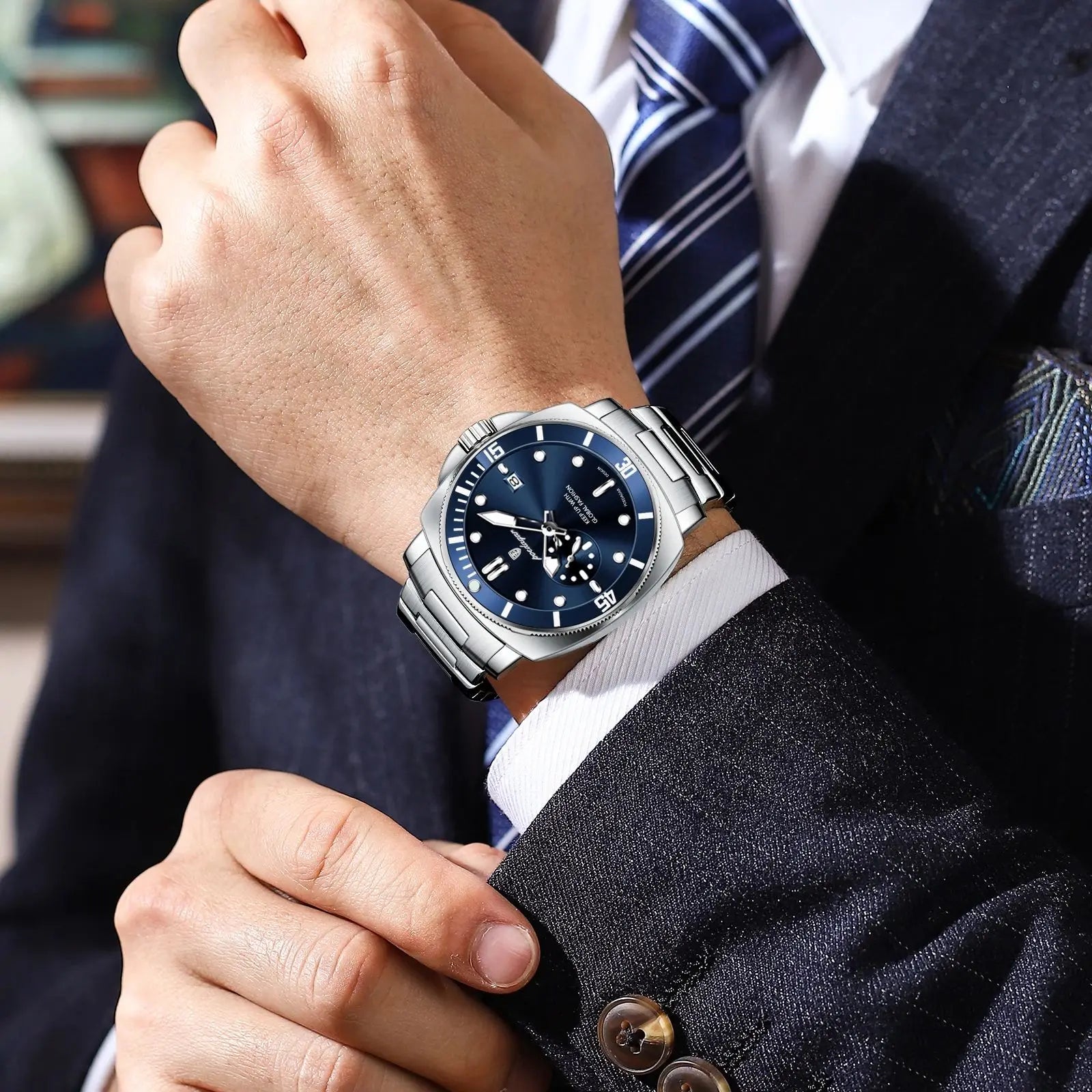 The POEDAGAR Vanguard Business Quartz