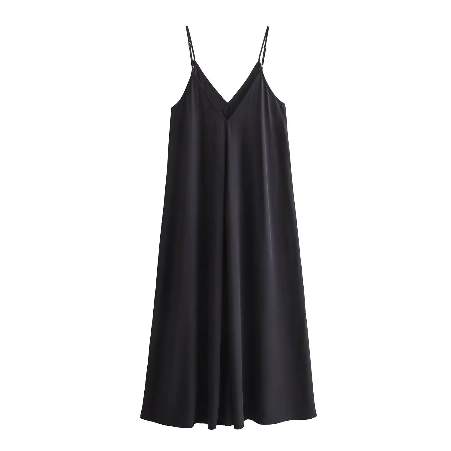The MUJER Obsidian Drape Maxi