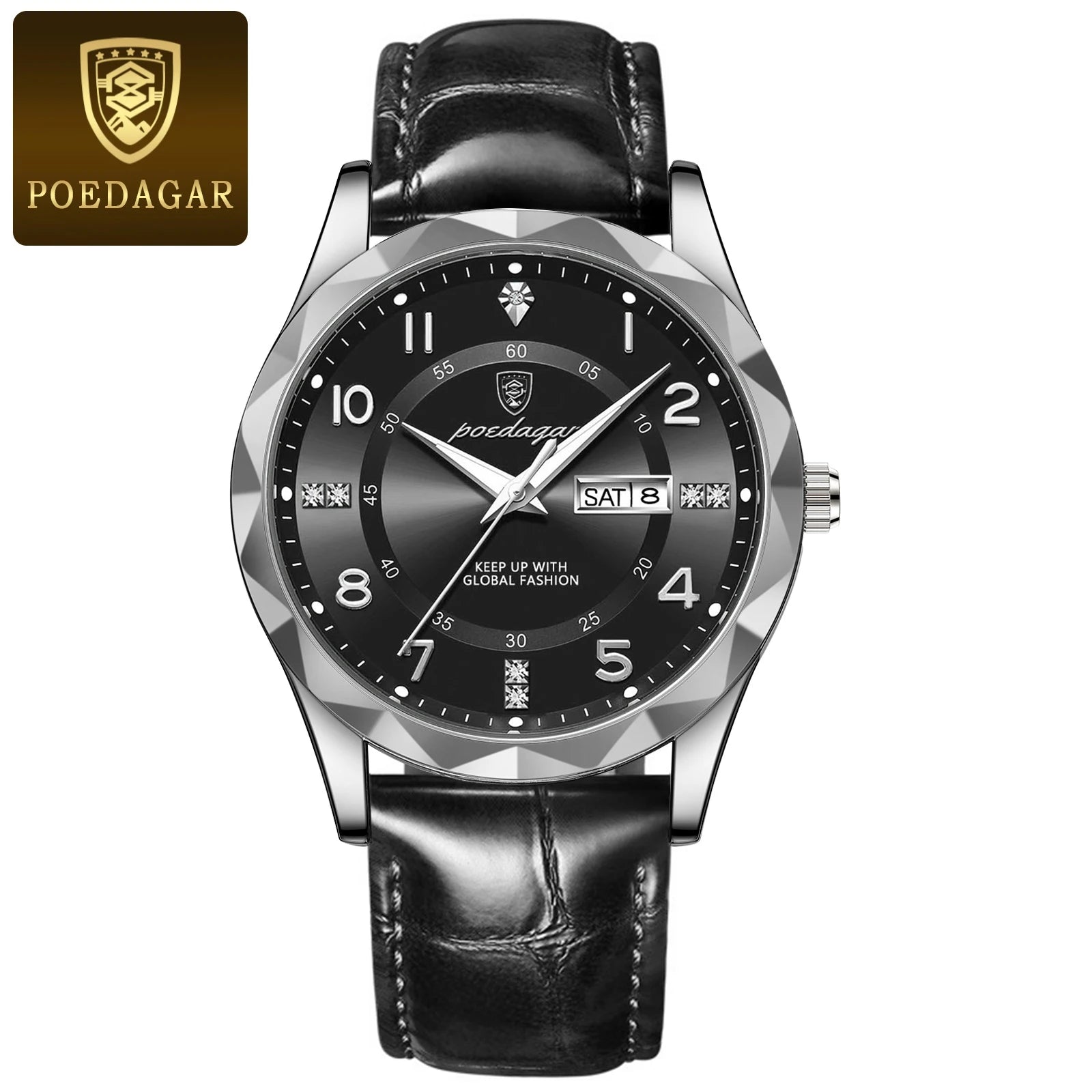 POEDAGAR Luxury High Quality Watches for Men