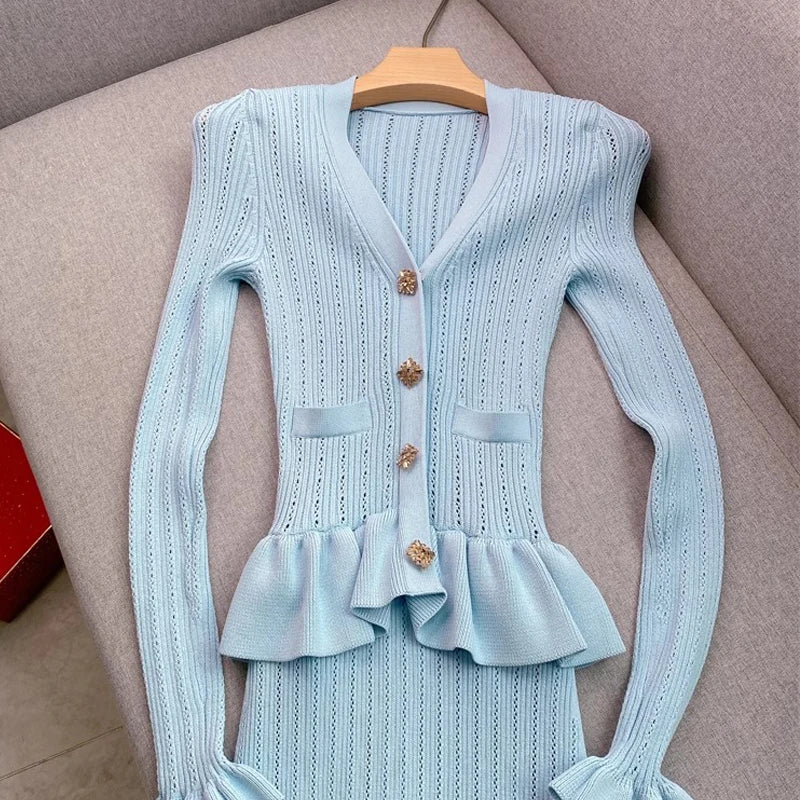 The YuooMuoo Serene Ruffle Maxi