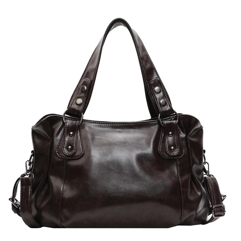 Retro Brand Roomy Shoulder Bag Female Luxury