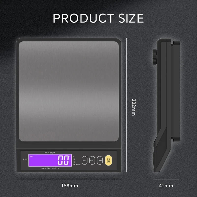 AquaGuard Digital Kitchen Scale