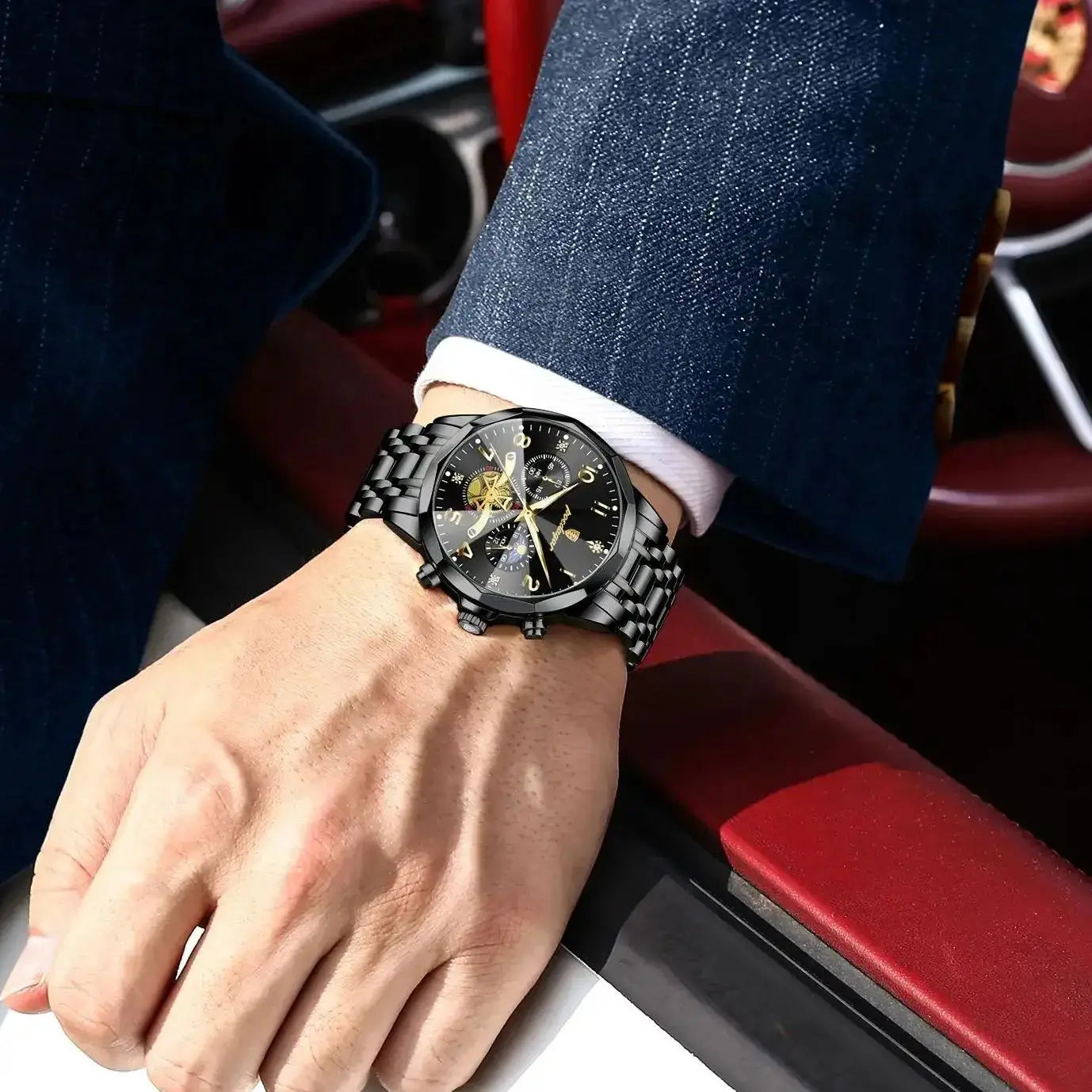 POEDAGAR Luxury High Quality Man