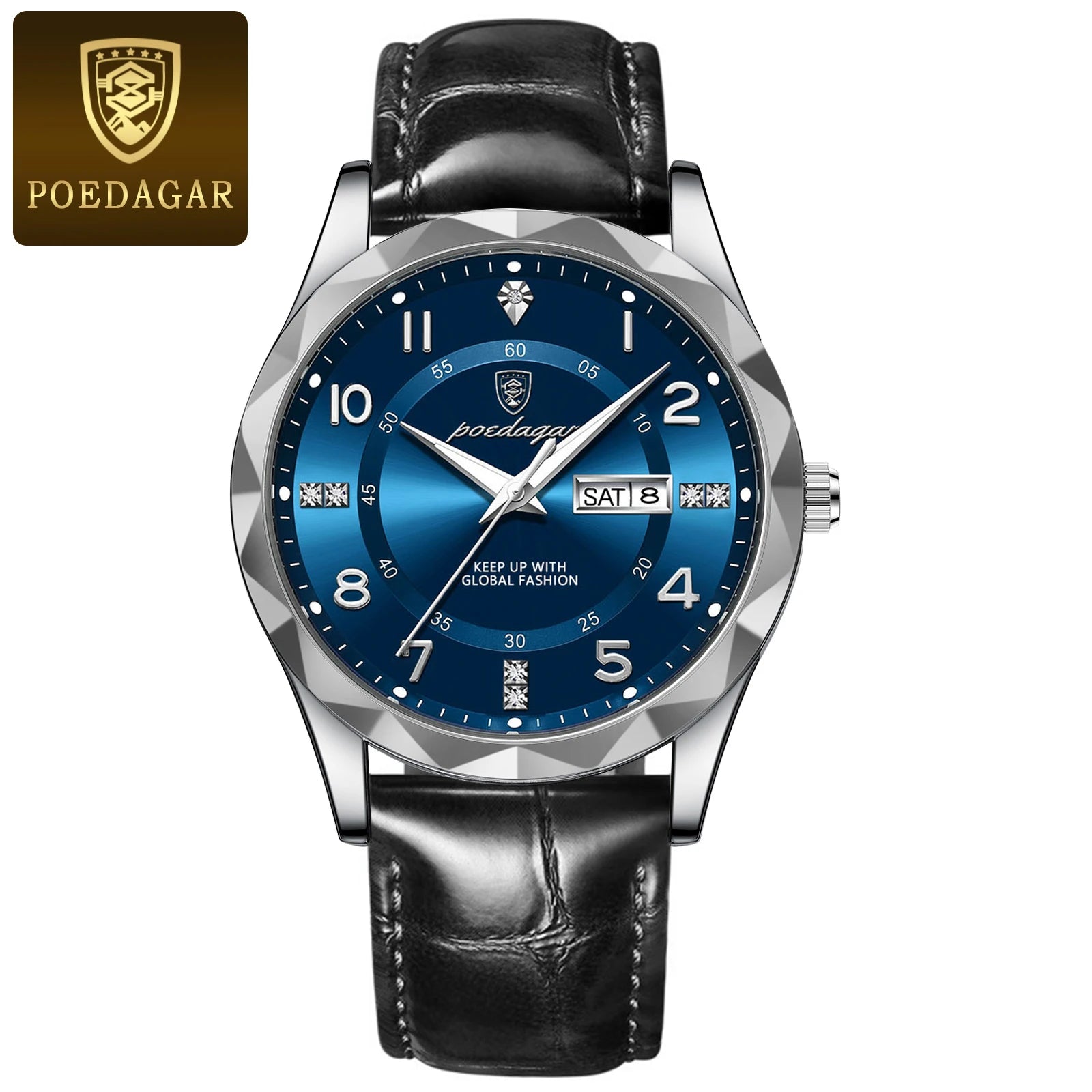 POEDAGAR Luxury High Quality Watches for Men