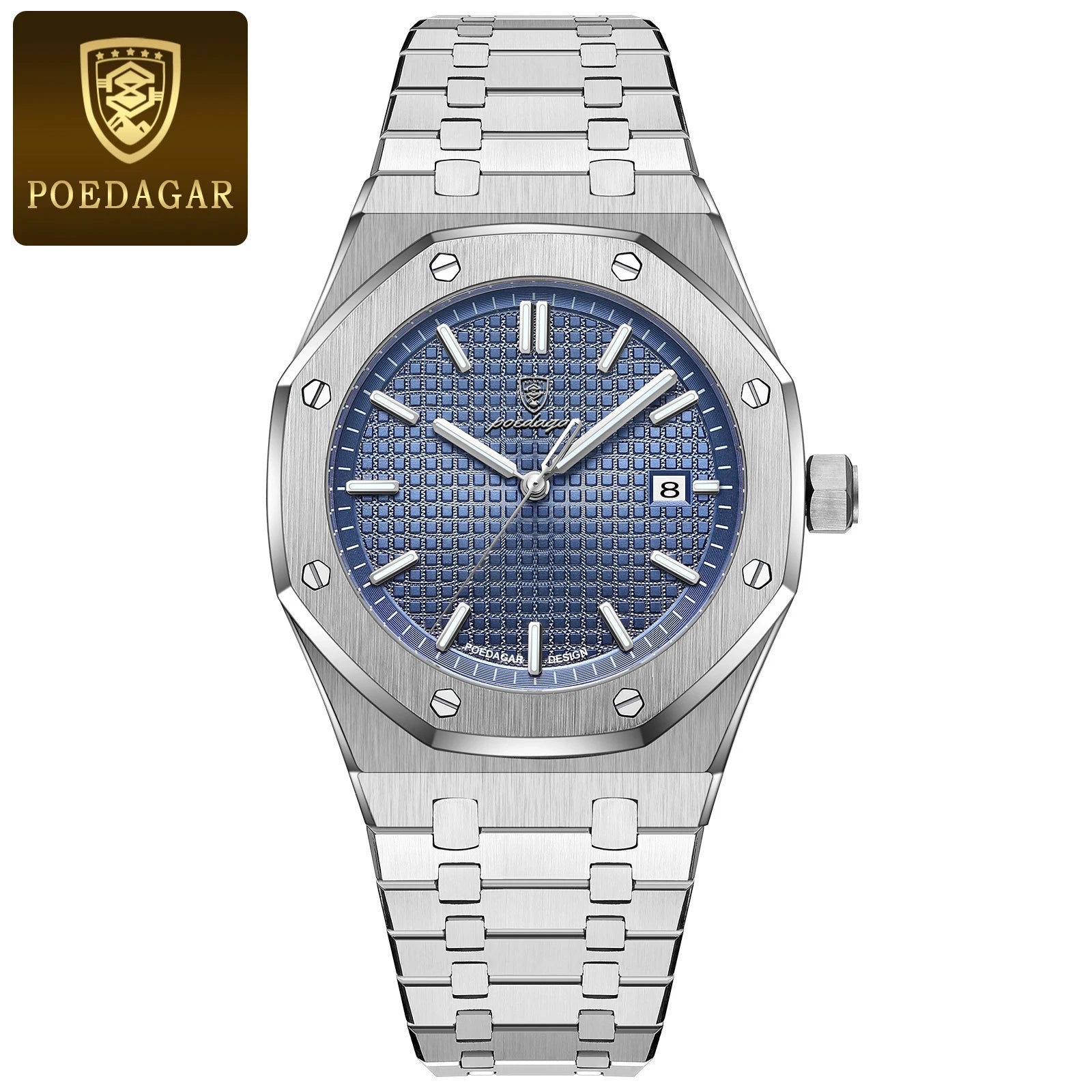 POEDAGAR Original Luxury Man Watch