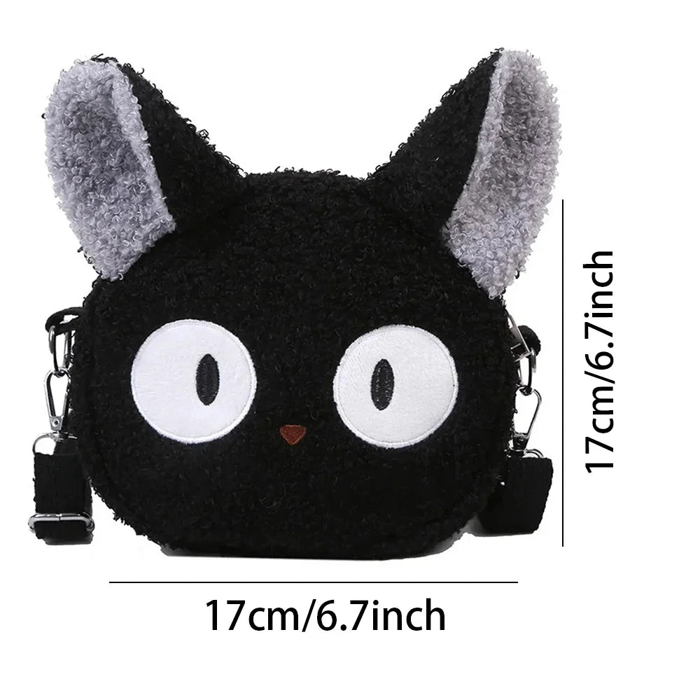 HOMEFISH Japanese Style Bag Women Cartoon Plush Shoulder Bag