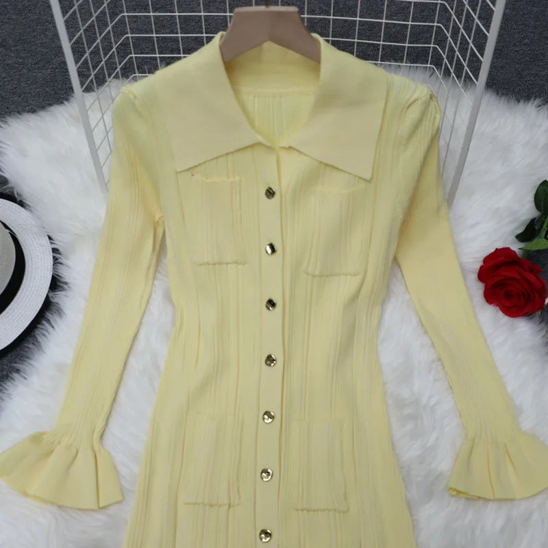 The Serene Ruffle-Trim Maxi