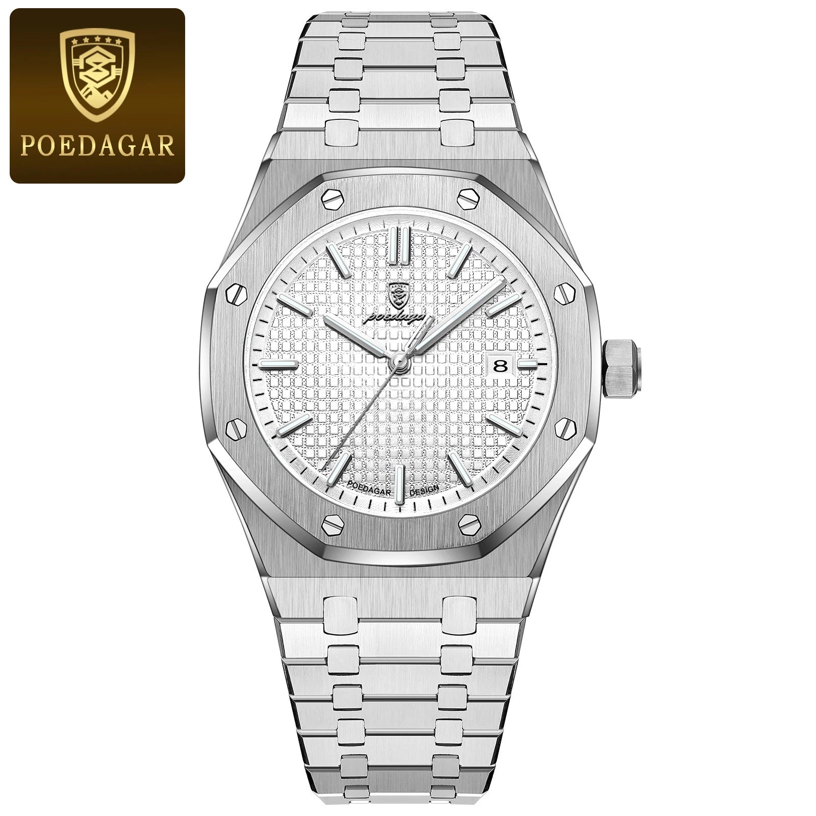 POEDAGAR Original Luxury Man Watch