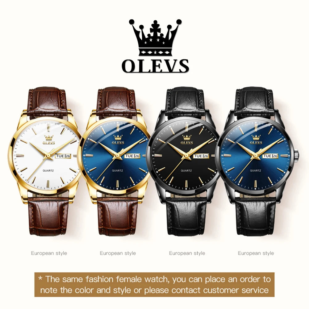 OLVES Top Brand Men's Watches