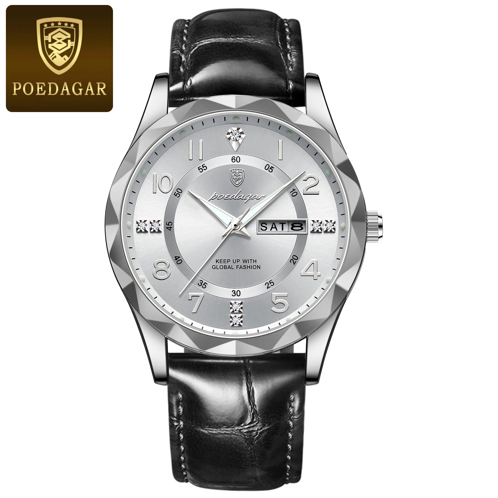 POEDAGAR Luxury High Quality Watches for Men