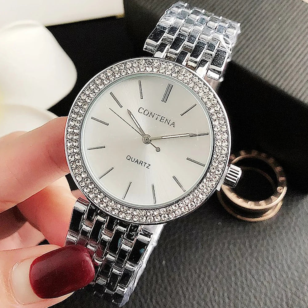 Women's Watches Luxury Stainless Steel