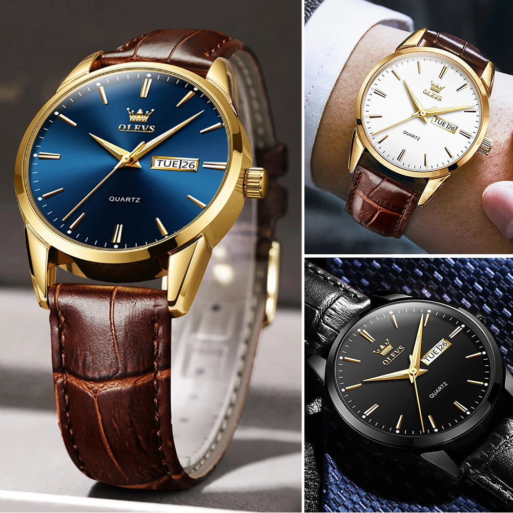 OLVES Top Brand Men's Watches