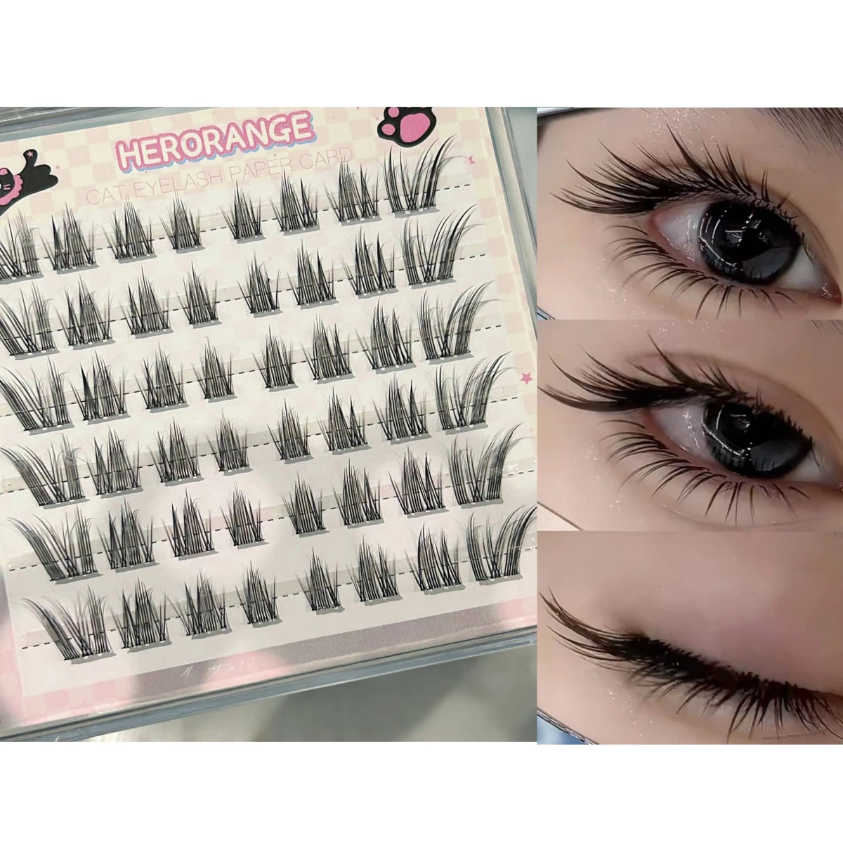The Swift-Stitch Manga Lash Kit: Emphasizes how fast you can "stitch" together a look without the mess of traditional glue.