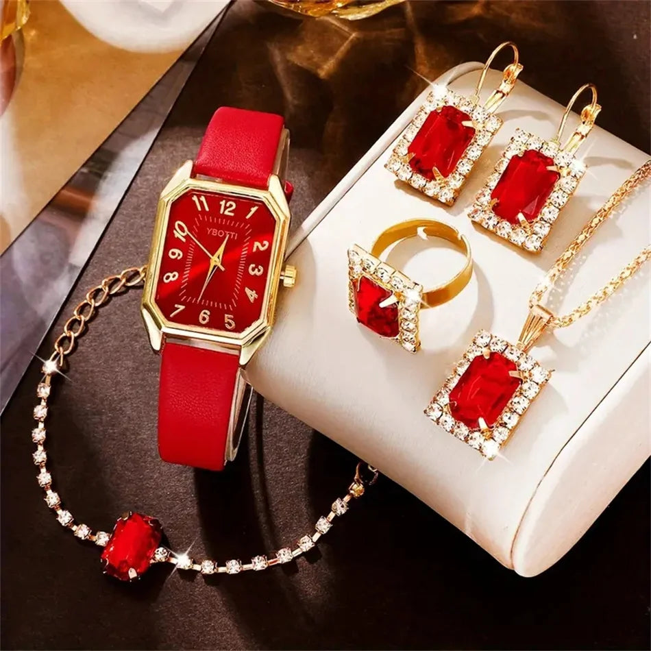 Luxury Fashion Square Women's Watches
