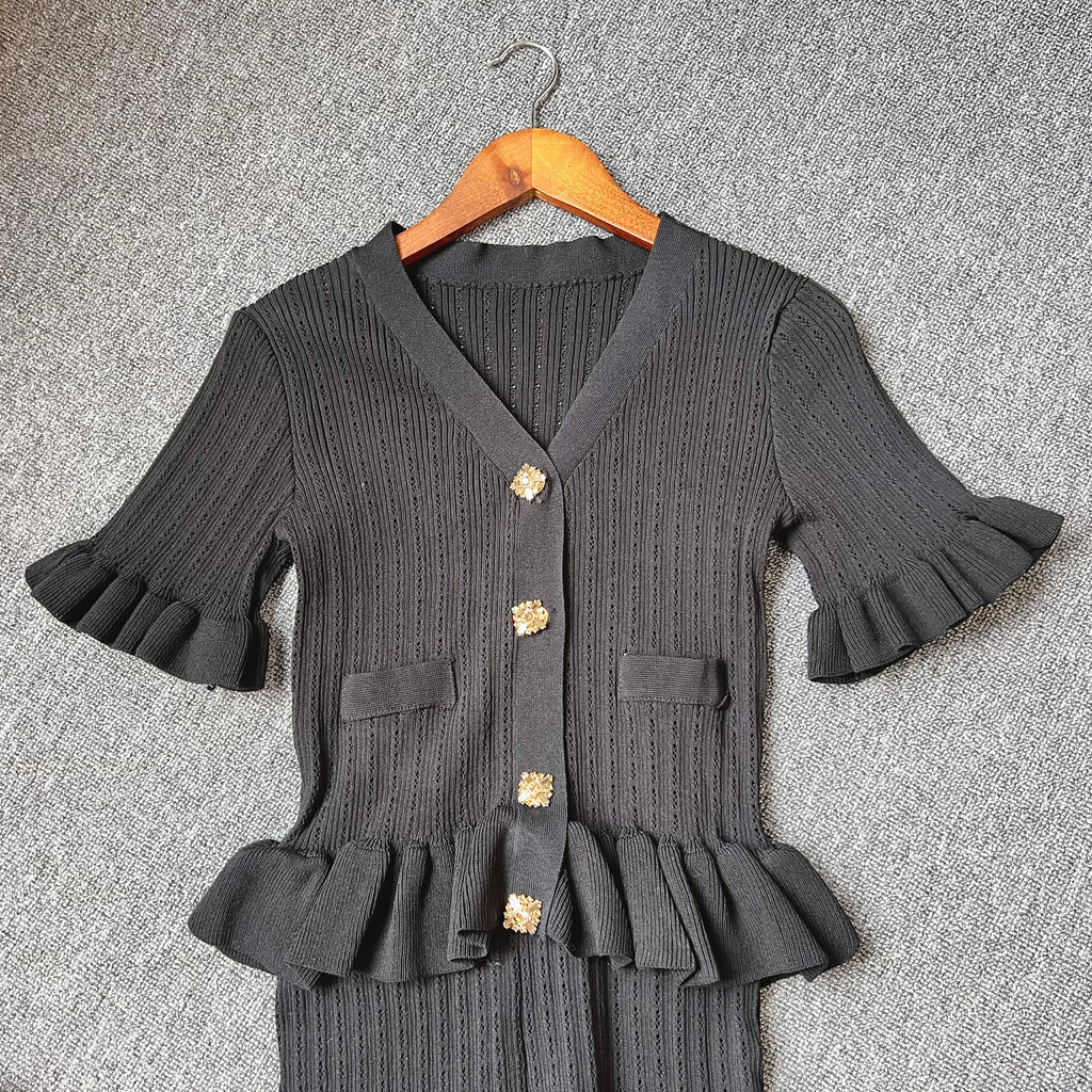 The YuooMuoo Serene Ruffle Maxi