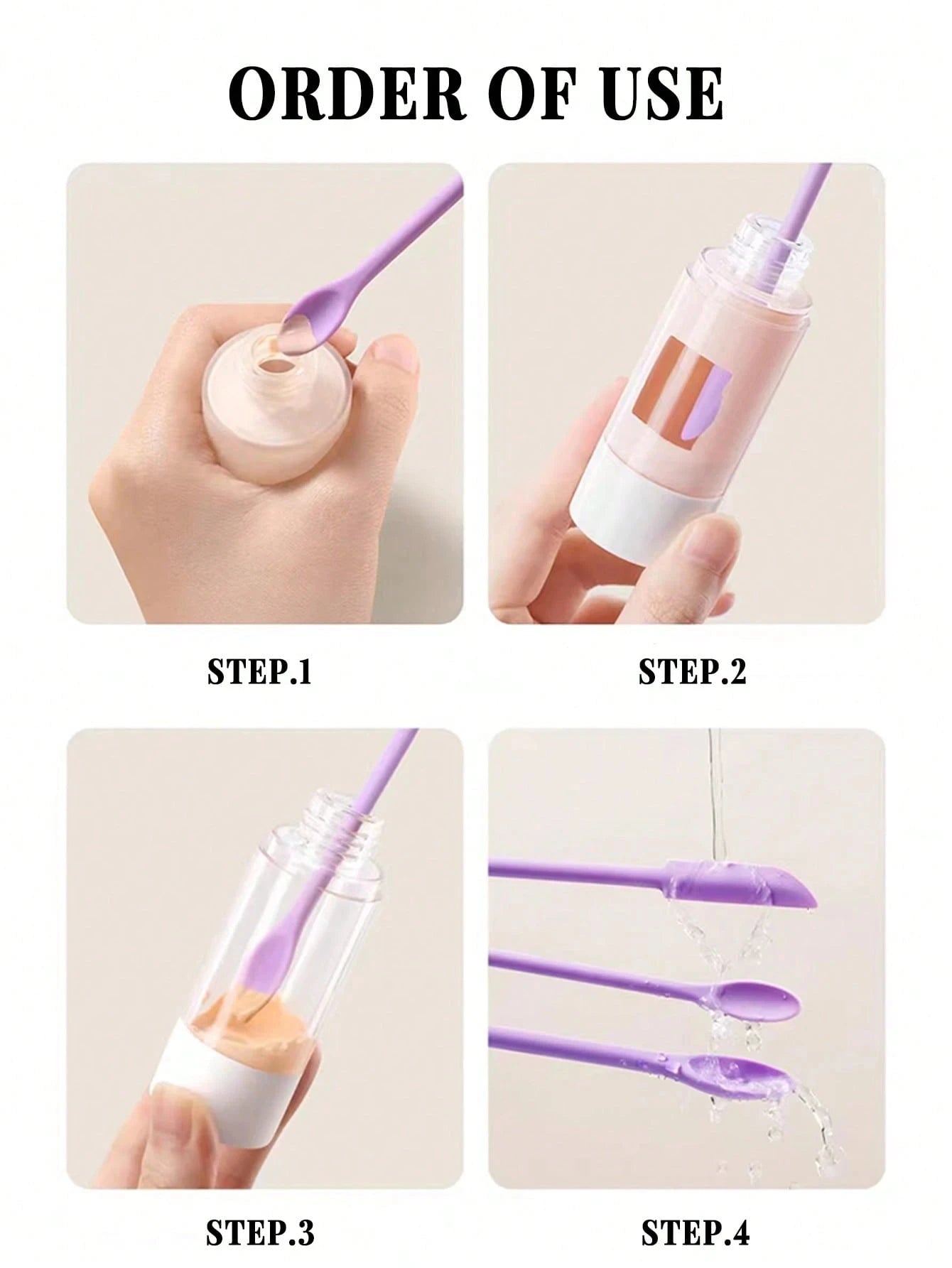 The Infinite Drop Beauty Spatula Trio