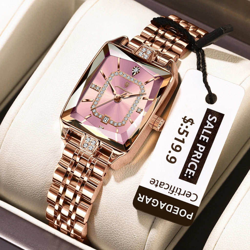 POEDAGAR Luxury Watch For Woman