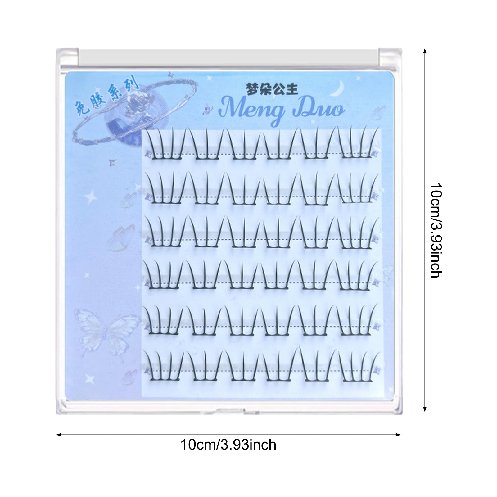 The Swift-Stitch Manga Lash Kit: Emphasizes how fast you can "stitch" together a look without the mess of traditional glue.