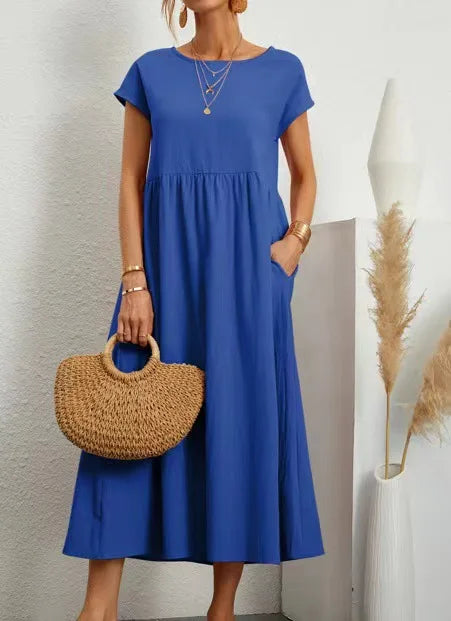 The Heirloom Linen Maxi