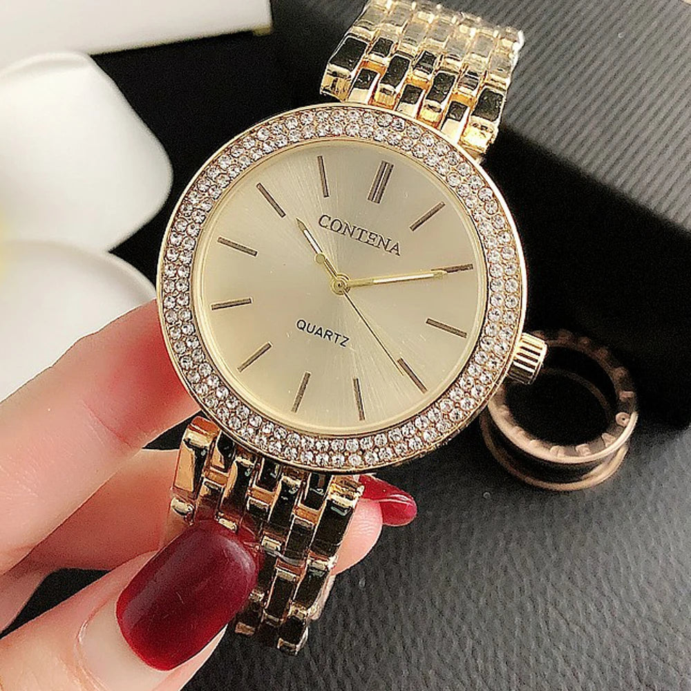 Women's Watches Luxury Stainless Steel