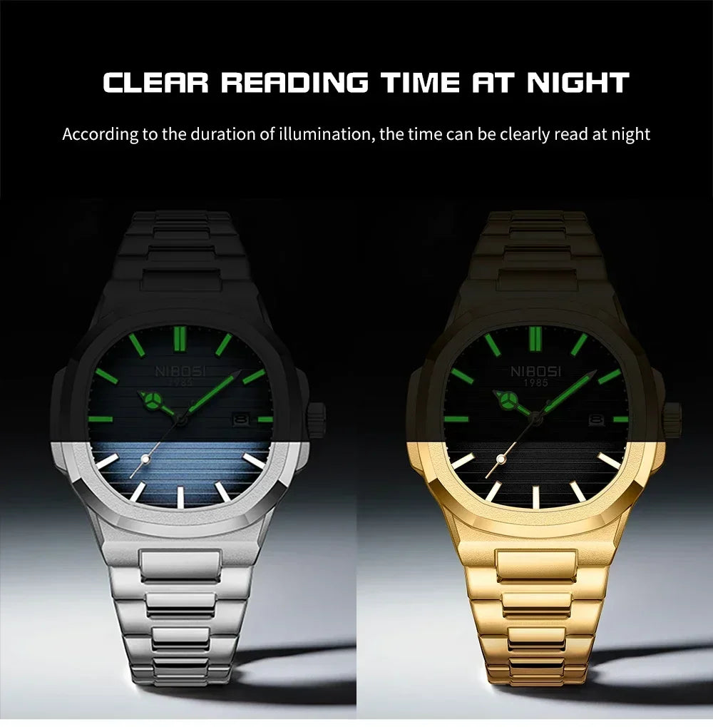 The Onyx-Edge Square Quartz