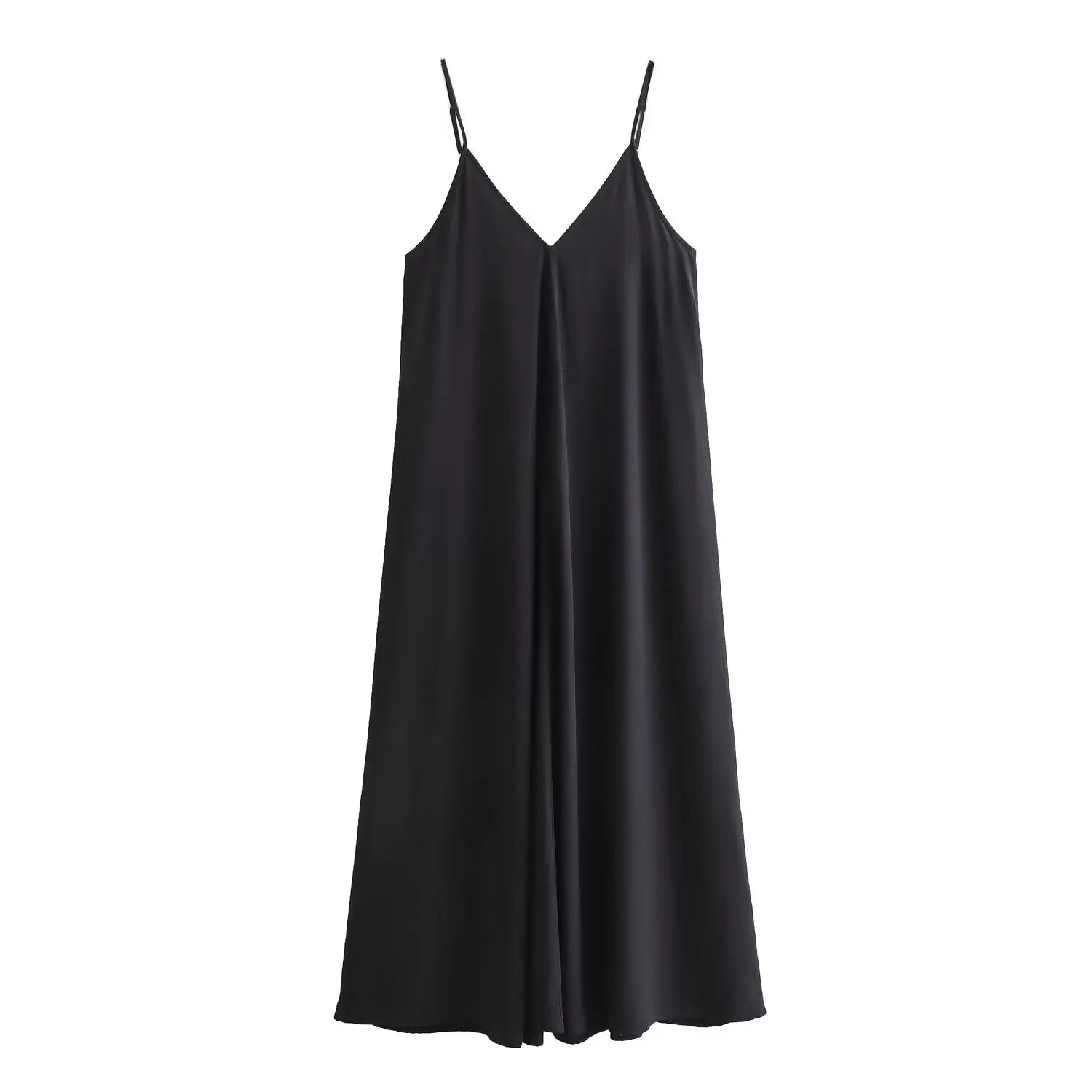 The MUJER Obsidian Drape Maxi