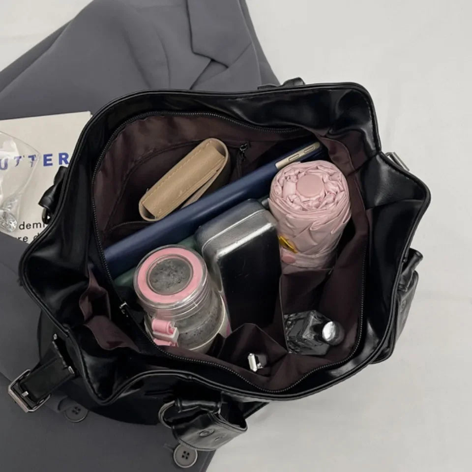 Retro Brand Roomy Shoulder Bag Female Luxury