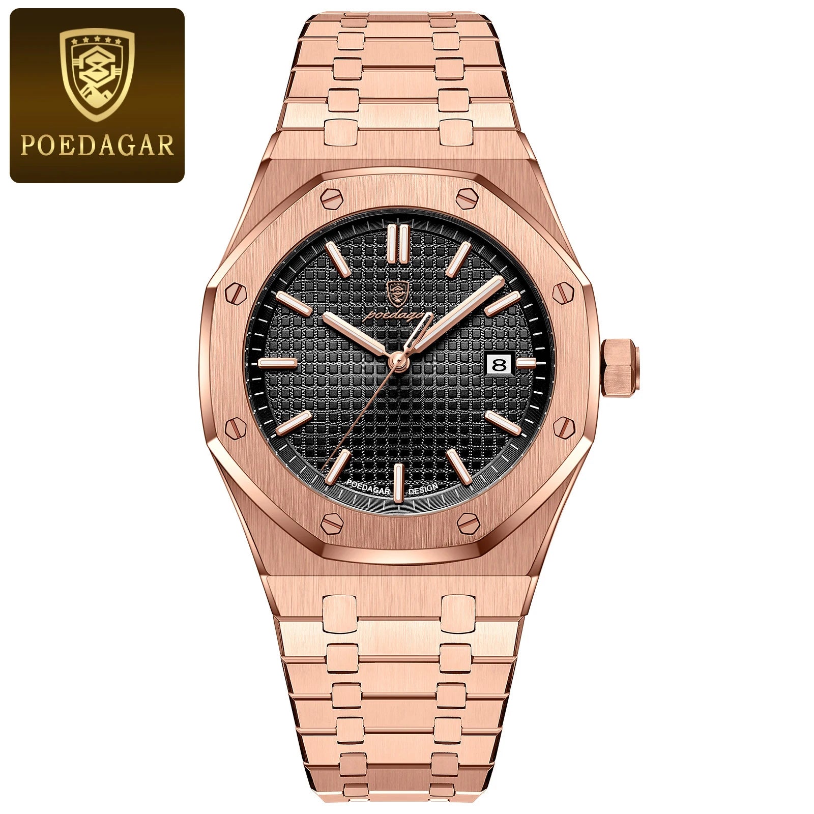 POEDAGAR Original Luxury Man Watch