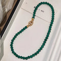 Natural Emerald-Heart Chalcedony