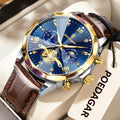 POEDAGAR Luxury Brand Men Watch