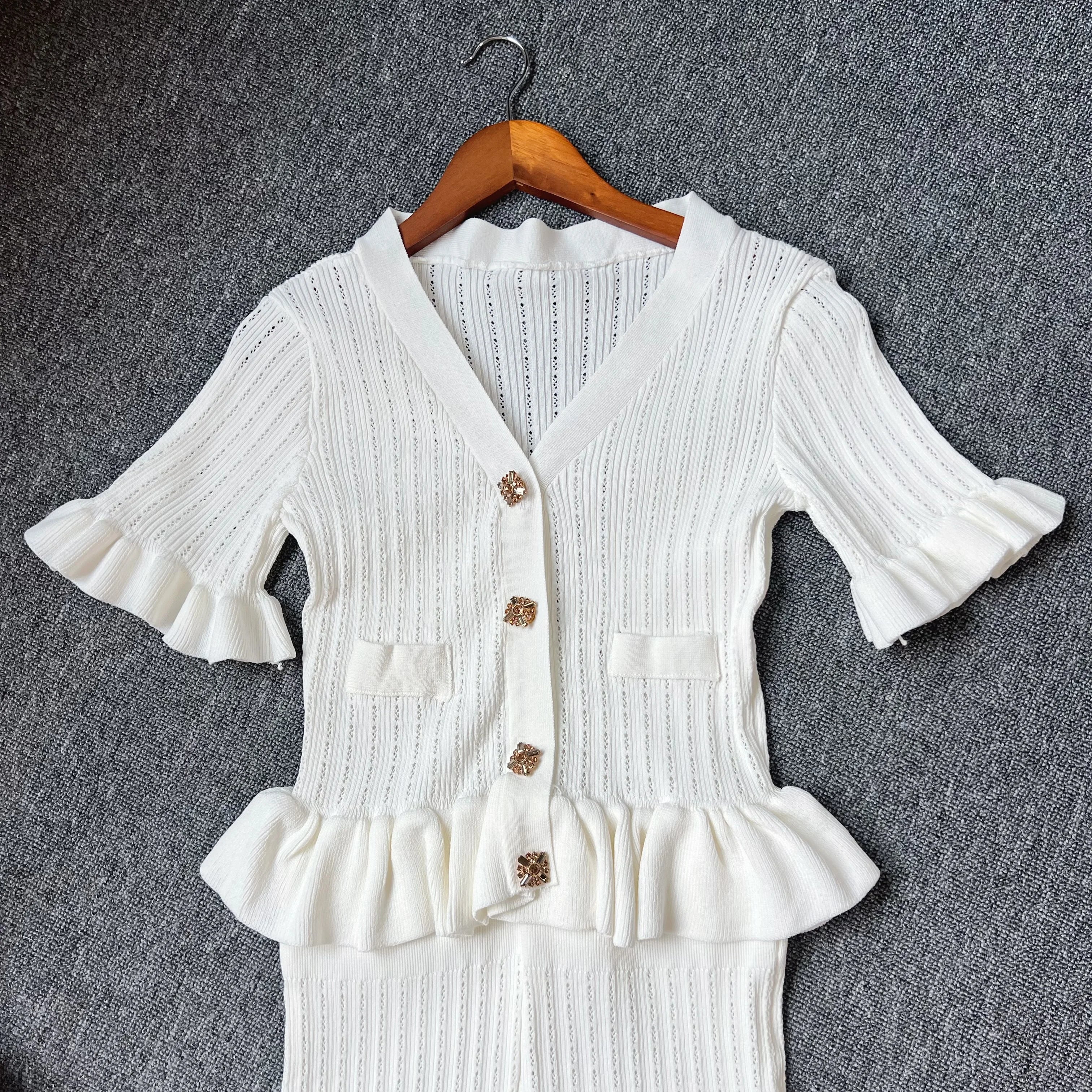 The YuooMuoo Serene Ruffle Maxi