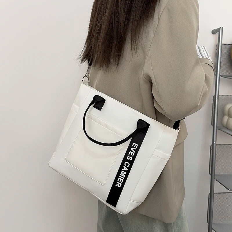 Nylon Fabric Shoulder Bag Casual