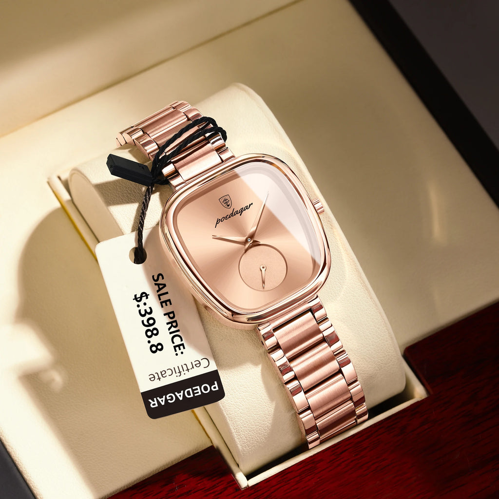 POEDAGAR Luxury Elegant Watch For Woman