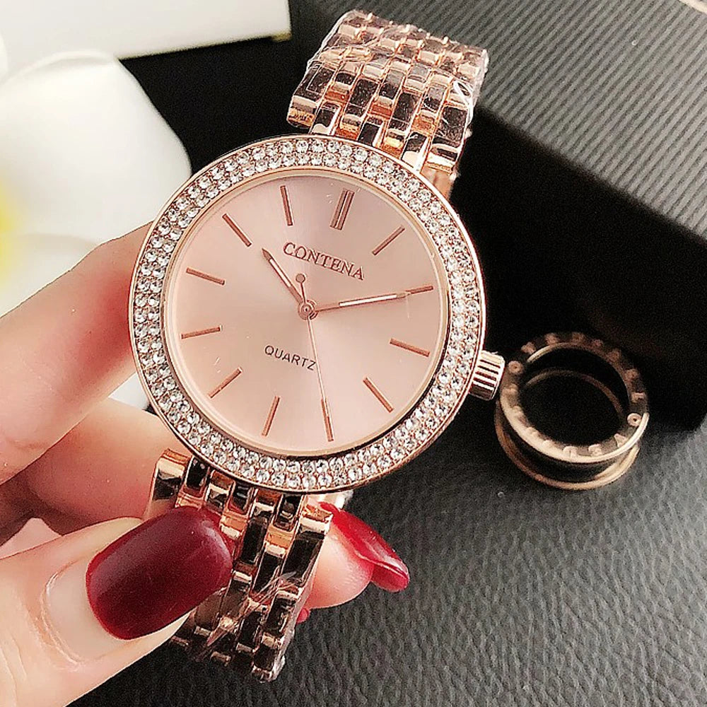 Women's Watches Luxury Stainless Steel
