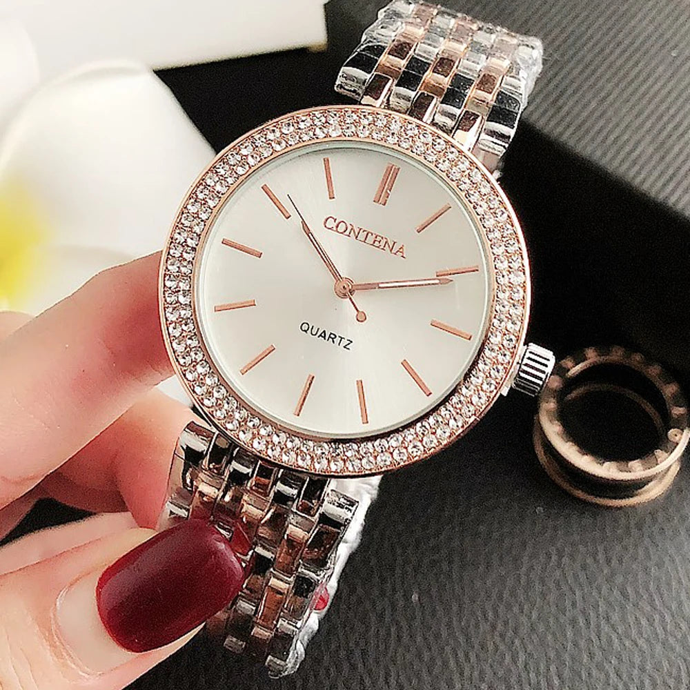 Women's Watches Luxury Stainless Steel