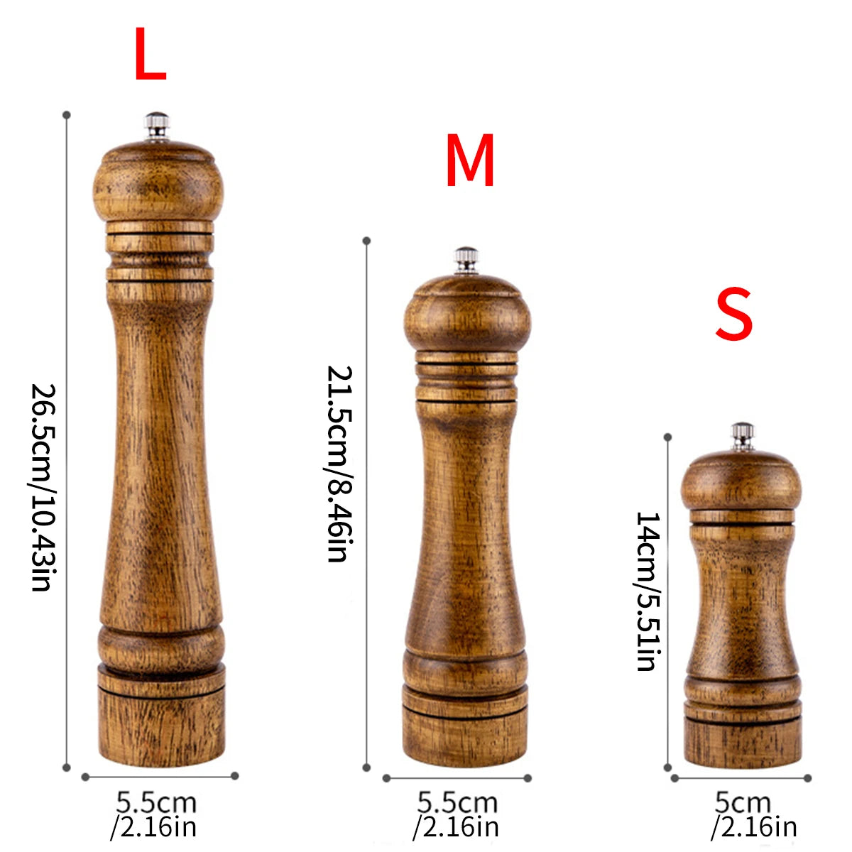 OakHeritage Spice Mill Series