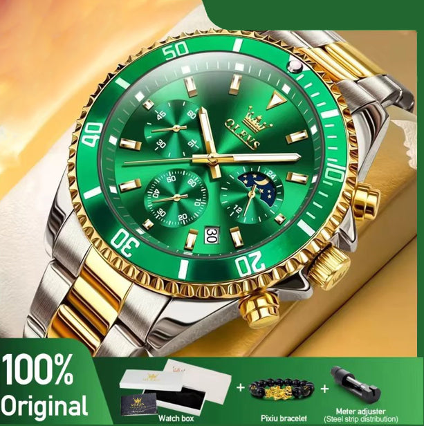 OLEVS Men's Watches Top Brand Luxury